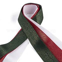 9 Yards 3 Styles Christmas Theme Polyester & Polycotton Ribbons Sets&nbsp;SRIB-A015-01A-01