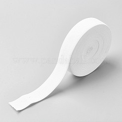 Flat Elastic Rubber Cord/Band&nbsp;LS-EC-WH0005-A-02