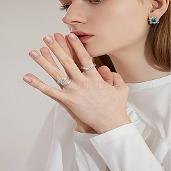 1 Bag Alloy Finger Rings Sets&nbsp;RJEW-LP0004-32P