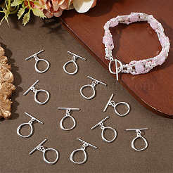 Brass Toggle Clasps&nbsp;KK-BBC0020-99