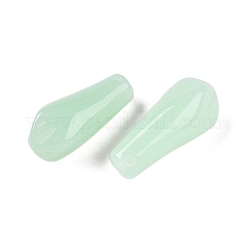 Imitation Jade Resin Pendants&nbsp;RESI-T058-01