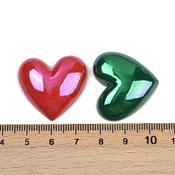 Electroplate Opaque Resin Cabochons&nbsp;KY-P022-08M