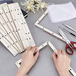 Basswood Assembled Paper Making Frame&nbsp;DIY-WH0016-17