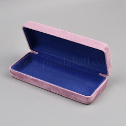 Rectangle Iron & Velvet Eyeglass Cases&nbsp;AJEW-WH20070-259A