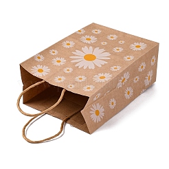 Daisy Flower Paper Gift Tote Bags&nbsp;ABAG-Q055-01B