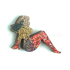 Woman DIY Decoration Silhouette Silicone Statue Molds&nbsp;DIY-I085-02