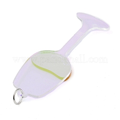 Printed Acrylic Big Pendants&nbsp;OACR-Q188-02A