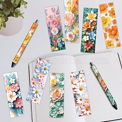 12Pcs Plastic Rub on Transfer Stickers&nbsp;DIY-WH0611-017