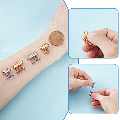 DIY Slide Lock Clasps Kits&nbsp;DIY-GA0009-47