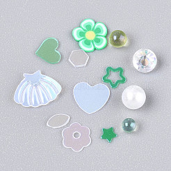 Handmade Polymer Clay Cabochons&nbsp;CLAY-N013-29A