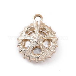 Alloy Rhinestone Pendants&nbsp;ALRI-C008-58LG-01