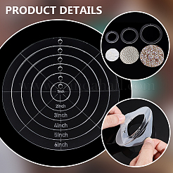 Acrylic Transparent Pressure Plate&nbsp;DIY-NB0012-47A