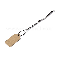 500Pcs Kraft Paper Blank Price Tags with Cord&nbsp;CDIS-R001-01