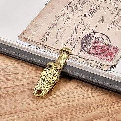 2Pcs Crocodile Alloy Clips&nbsp;AJEW-CP0011-57