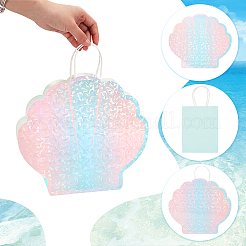 Shell Shaped Kraft Paper Packing Bags&nbsp;ABAG-WH0048-62