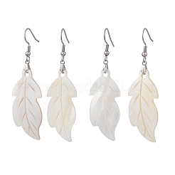 Natural Shell Dangle Earrings&nbsp;EJEW-JE06965-01