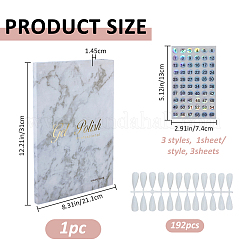 Paper with Plastic Practice False Nail Tips&nbsp;MRMJ-FH0001-57
