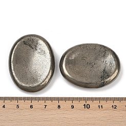 Natural Pyrite Pocket Worry Stone&nbsp;G-R012-04B