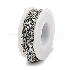 Non-Tarnish 304 Stainless Steel Bar Link Chain&nbsp;CHS-H026-03P