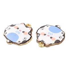Alloy Enamel Pendants&nbsp;FIND-C037-14G-04