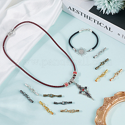 48Pcs 6 Colors Brass Lobster Claw Clasps&nbsp;KK-SC0005-86