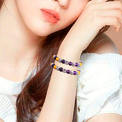 30 Pcs 2 Colors Brass Beads&nbsp;RB-CD0001-02