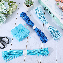3 Bundles 3 Colors  Twisted Paper Cord&nbsp;DIY-CP0012-06C