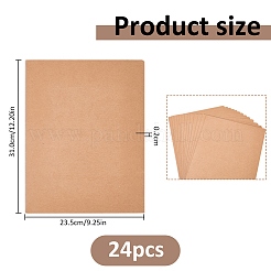 Rectangle Kraft Paper File Pockets&nbsp;AJEW-WH0886-74