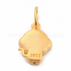 925 Sterling Silver Pendant Cabochon Settings&nbsp;STER-I020-01A-G