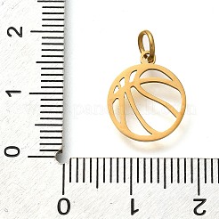 304 Stainless Steel Charms&nbsp;STAS-Z119-21G