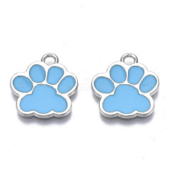 Alloy Enamel Pendants&nbsp;ENAM-T016-22P-E-RS