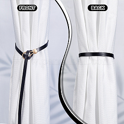 PU Imitation Leather Chain Belts for Women&nbsp;AJEW-WH0609-397KCG-A-1