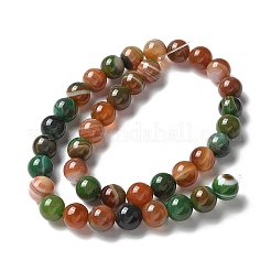 Natural Agate Beads Strands&nbsp;G-NH0001-G08-01
