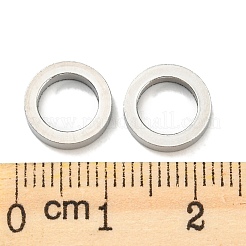 Non-Tarnish 201 Stainless Steel Linking Rings&nbsp;STAS-H180-05P