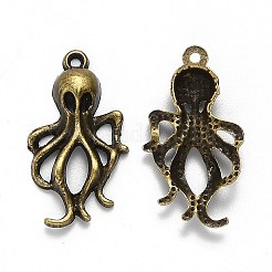 Tibetan Style Alloy Animal Pendants&nbsp;TIBEP-X0003-03-AB