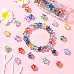UV Plating Transparent Acrylic Beads&nbsp;OACR-CJC0001-27