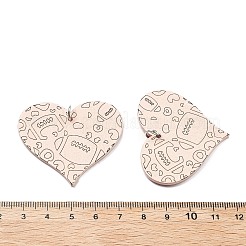 Printed Wood Pendants&nbsp;FIND-R050-02D