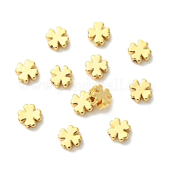 SHEGRACE Brass Clover Beads&nbsp;XGRPCU938-302G