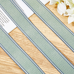  6.25 Yards Polycotton Striped Twill Ribbons&nbsp;SRIB-CY0001-09A