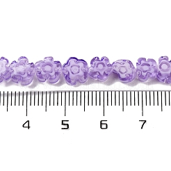 Handmade Millefiori Lampwork Beads Strands&nbsp;LAMP-G164-01A
