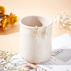 20Pcs Brass Stud Earring Findings&nbsp;KK-BC0008-36