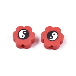 Handmade Polymer Clay Beads&nbsp;CLAY-S096-046