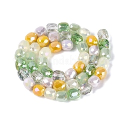 Electroplate Mixed Styles Glass Beads Strands&nbsp;EGLA-N022-13A-A03