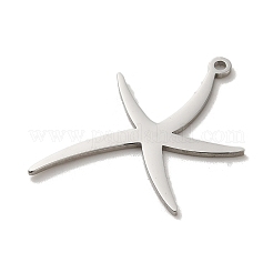 Non-Tarnish 304 Stainless Steel Pendants&nbsp;STAS-O005-02P
