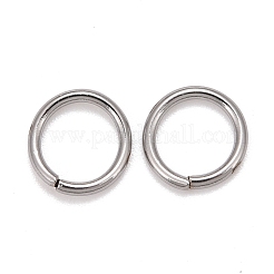 304 Stainless Steel Soldered Closed Jump Rings&nbsp;STAS-E482-15B