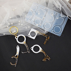 DIY Silicone Key Chains Molds&nbsp;DIY-WH0166-43