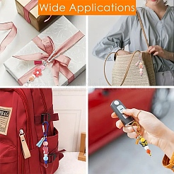 Silicone & Faux Suede Tassel Pendant Decoration&nbsp;HJEW-YW00100-01