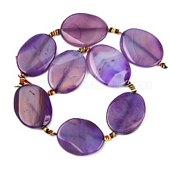 Natural Banded Agate Beads Strands&nbsp;G-P605-L02-05