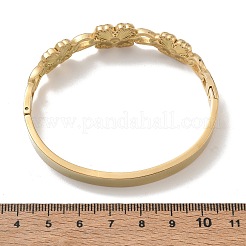 304 Stainless Steel Hinged Cuff Bangles&nbsp;SA-CBAB92B-03G