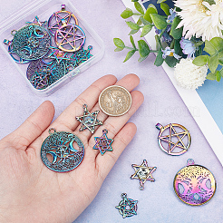 20Pcs 5 Style Plated Alloy Pendants&nbsp;FIND-CA0005-69
